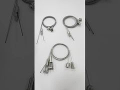 Ceiling Cable Hanging Assembly Kit Wire Rope Hanging Assembly for Lights Signs and Displays