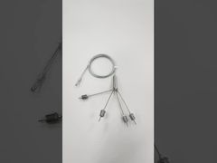 Cable Loop Hook Suspension Kit Adjustable Wire Hanging System for Lights Signs and Displays