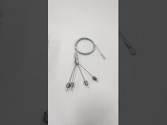 Round Ring Cable Hanging Set Wire Suspension Set for Architectural Lighting and Retail Displays