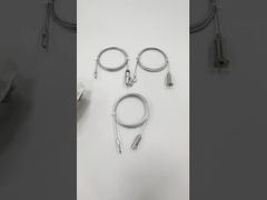 Circular Wire Hanging Hardware Set Wire Suspension Set for Lighting Sign Panels and Display Hanging